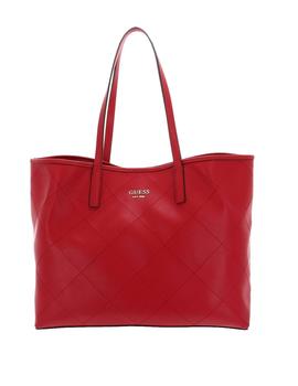 BOLSO GUESS VIKKY PESPUNTEADO ROJO