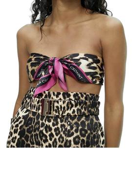 PAÑUELO LOLA CASADEMUNT ANIMAL PRINT CALL ME