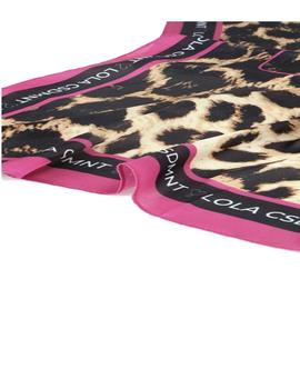 PAÑUELO LOLA CASADEMUNT ANIMAL PRINT CALL ME