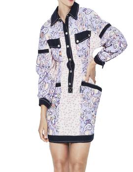 VESTIDO HIGHLY PREPPY PATCHWORK PAISLEY