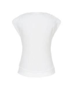 CAMISETA HIGHLY PREPPY ESCUDO HOMBRERAS BLANCA
