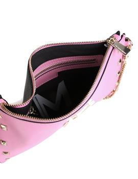 CARTERA LOLA CASADEMUNT BICOLOR CON TACHAS