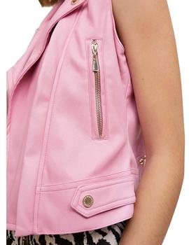 CHALECO LOLA CASADEMUNT TACHAS ROSA