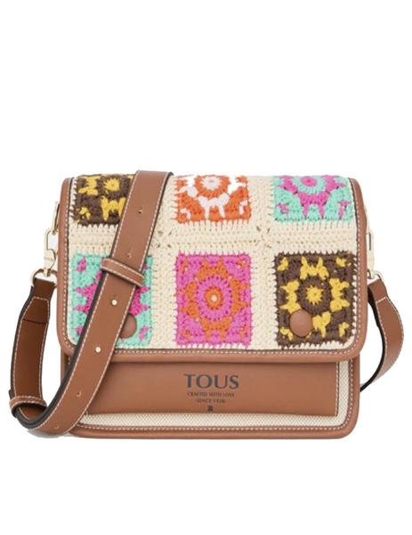 BOLSO TOUS M. AUDREE T CROCHET MULTI-MARRÓN