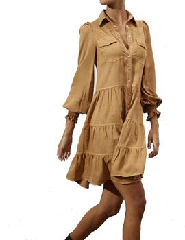 VESTIDO MAGGIE SWEET DOLLY CAMEL