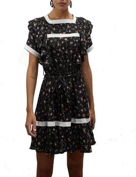 VESTIDO MAGGIE SWEET CARMELA NEGRO