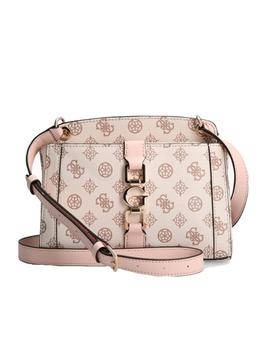 BANDOLERA GUESS BRIANA LOGOS CREAM