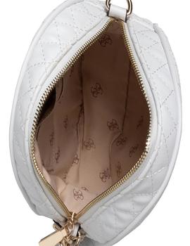 BANDOLERA GUESS RUE ROSE CIRCLE BLANCO