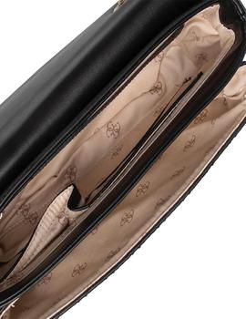 BANDOLERA GUESS RUE ROSE CONVERTIBLE NEGRO