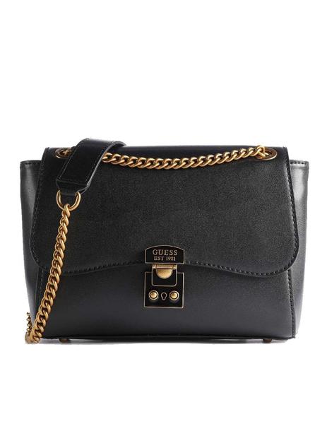 BOLSO GUESS CARLSON NEGRO