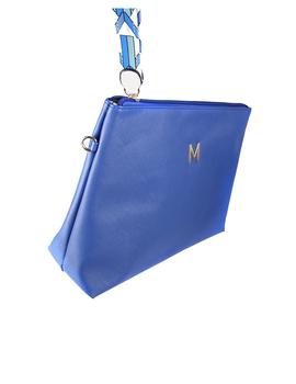 BOLSO LOLA CASADEMUNT LOGOTIPO CON M AZUL