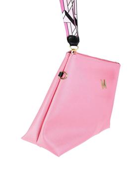 BOLSO LOLA CASADEMUNT LOGOTIPO CON M FUCSIA