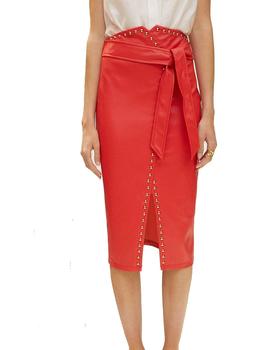 FALDA LOLA CASADEMUNT EFECTO PIEL ROJA