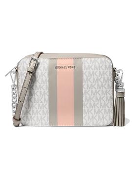 BANDOLERA MICHAEL KORS JET SET CAMERA BAG OPT/GREY