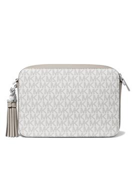 BANDOLERA MICHAEL KORS JET SET CAMERA BAG OPT/GREY