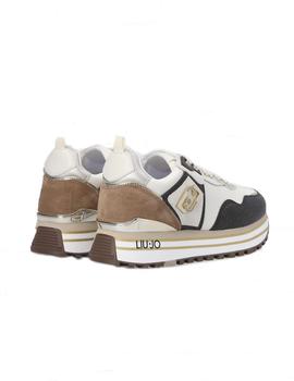 ZAPATILLAS LIU.JO MAXI WONDER PIELCON PLATAFORMA