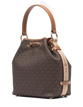 BOLSO MICHAEL KORS BOMBONERA MAEVE BRN/ACORN