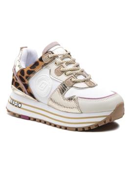 ZAPATILLA LIU.JO MAXI WONDER CALF LEATHER PONY