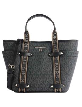 BOLSO MICHAEL KORS TOTE MAEVE LOGOTIPO NEGRO