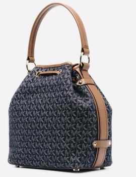 BOLSO MICHAEL KORS BOMBONERA SMITH DKDENIM MLTI
