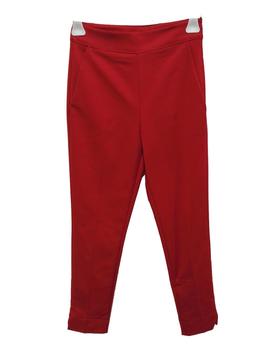 PANTALÓN TALLE ALTO ROJO