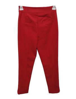 PANTALÓN TALLE ALTO ROJO