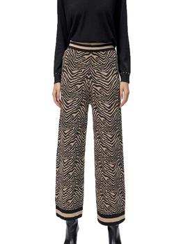 PANTALÓN MAITE BY LOLA CASADEMUNT DE PUNTO JAQUARD TIGRE