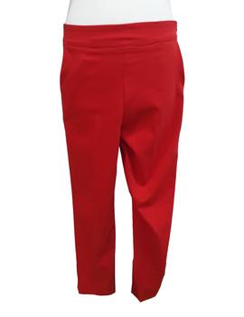 PANTALÓN TALLE ALTO ROJO