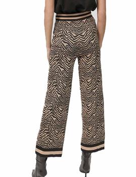PANTALÓN MAITE BY LOLA CASADEMUNT DE PUNTO JAQUARD TIGRE