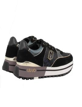 ZAPATILLAS LIU.JO MAXI WONDER PLATAFORMA NEGRO