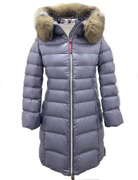 Parka Dichy Eluney silver blue fox