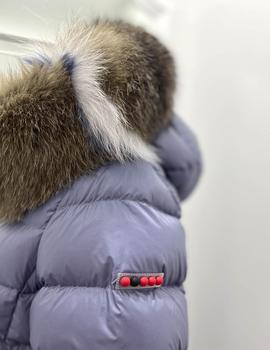 PARKA DICHI ELUNEY SILVER BLUE FOX