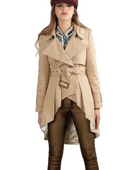 GABARDINA CON COLA-DOBLE FAZ-M.4126