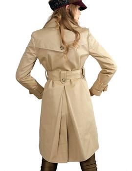 GABARDINA CON COLA-DOBLE FAZ-M.4126