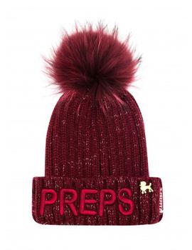 GORRO PREPPS LANA M.C363 GRANATE