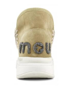 BOTA MOU ESKIMO JOGGER GLITTER LOGO CAMEL