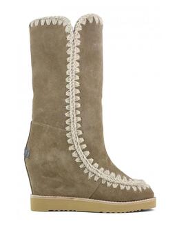 BOTA MOU ESKIMO FRENCH TOE WEDGE TALL PIEDRA