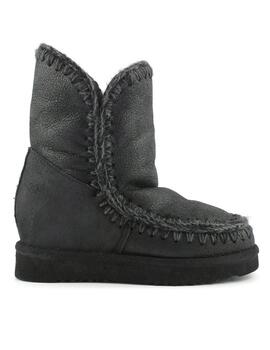 Bota Mou Eskimo inner wedge short negra