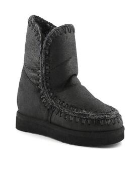 Bota Mou Eskimo inner wedge short negra