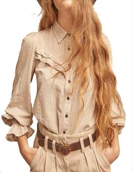 CAMISA MAGGIE SWEET NITZA BEIGE