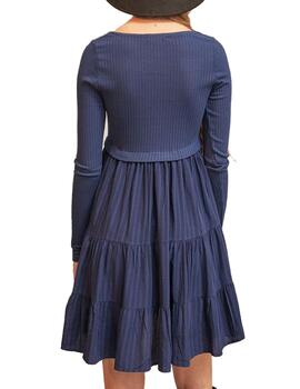 VESTIDO MAGGIE SWEET JANE AZUL