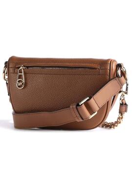 Riñoneera Michael Kors Slater bandolera piel camel