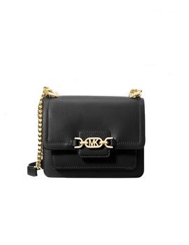 BOLSO MICHAEL KORS HEATHER XS  PIEL NEGRO