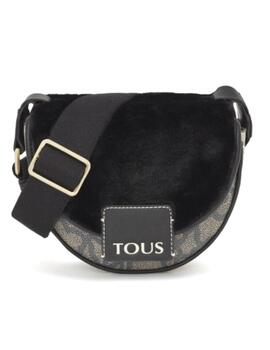 BANDOLERA TOUS AMAYA KAOS ICON FUR MULTI-NEGRO