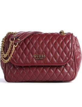 BOLSO GUESS MAILA PESPUNTES NUDE