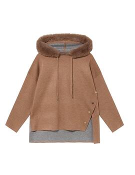 JERSEY  LOLA CASADEMUNT OVERSIZE CON CAPUCHA