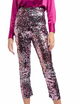 PANTALÓN  DE LENTEJUELAS ROSA Y PLATEADO