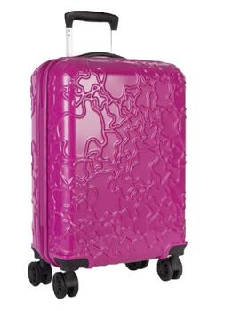 MALETA TOUS TROLLEY ALBATANA FUCSIA