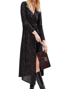 Vestido Lola Casademunt sequins negro